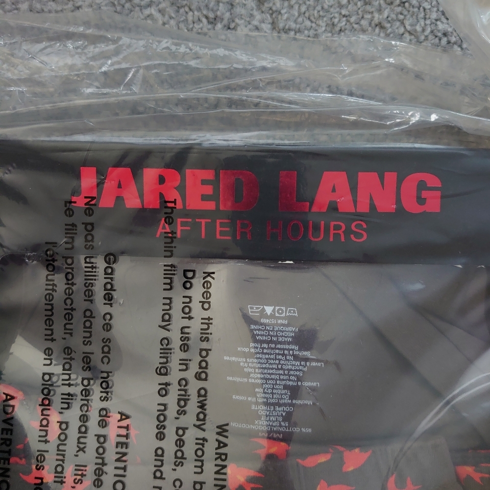 Jared Lang Birds Pajama Set in Gift Box Orange + Green - Picture 7 of 10